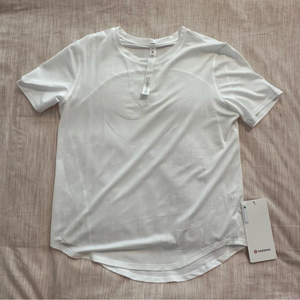 Lululemon Athletica High-Neck Run and Train Tee